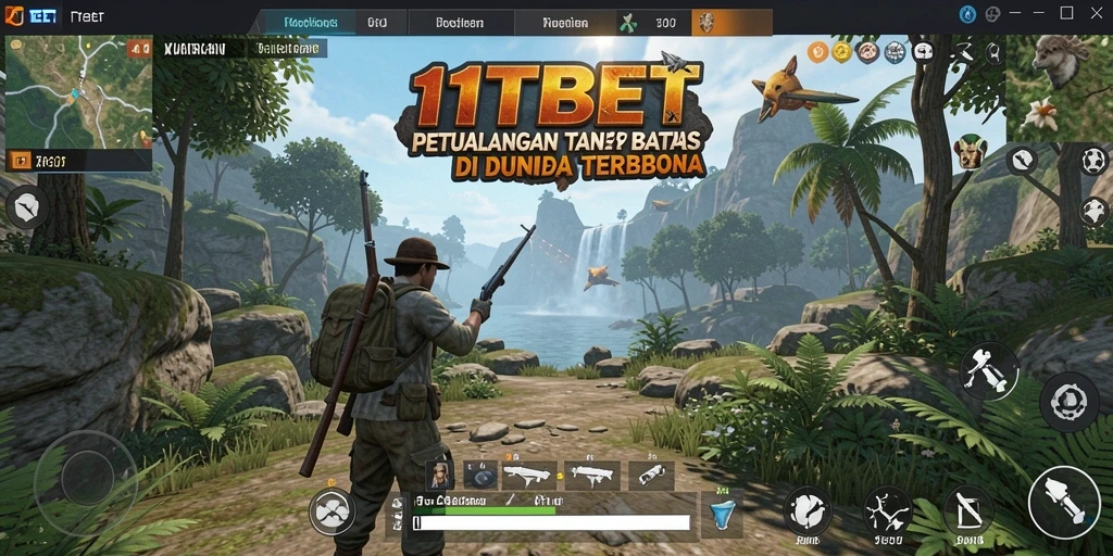 Tangkapan layar yang menampilkan aksi mendebarkan di dunia Open World.