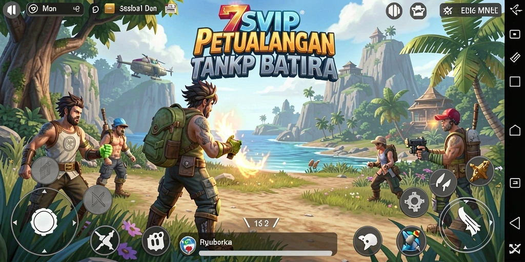 Tampilan gameplay seru di dunia terbuka 7SVIP.