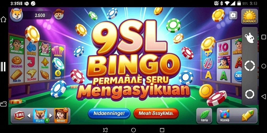 Tampilan gameplay bingo yang seru di 9SL.