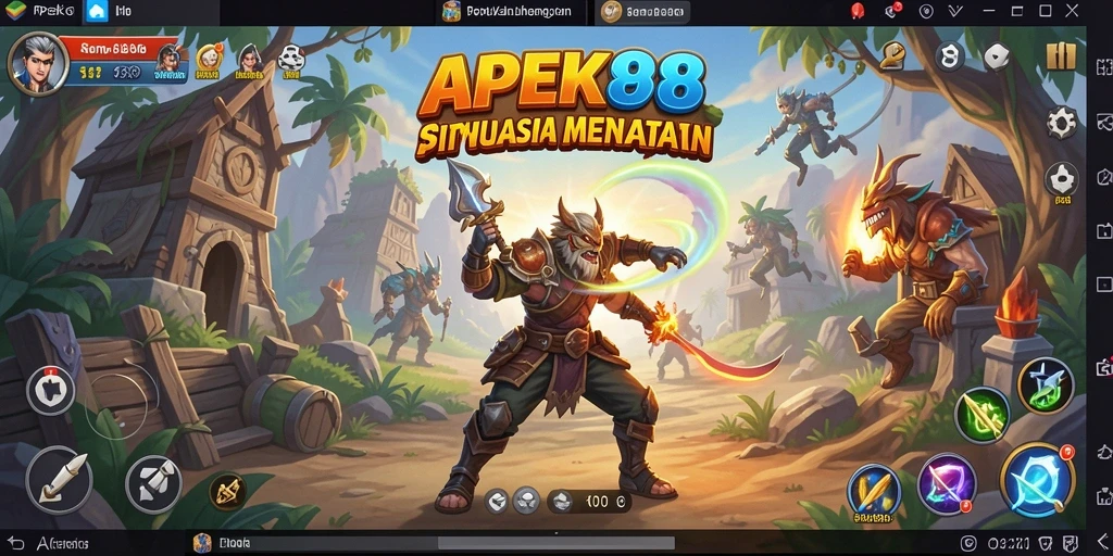 Screenshot APEK88 menampilkan pengalaman gameplay yang mendalam dan realistis.