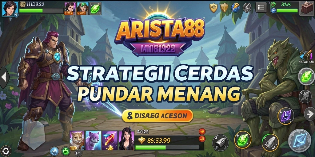 Gameplay seru di ARISTA88 menampilkan pertempuran strategi yang mendebarkan.