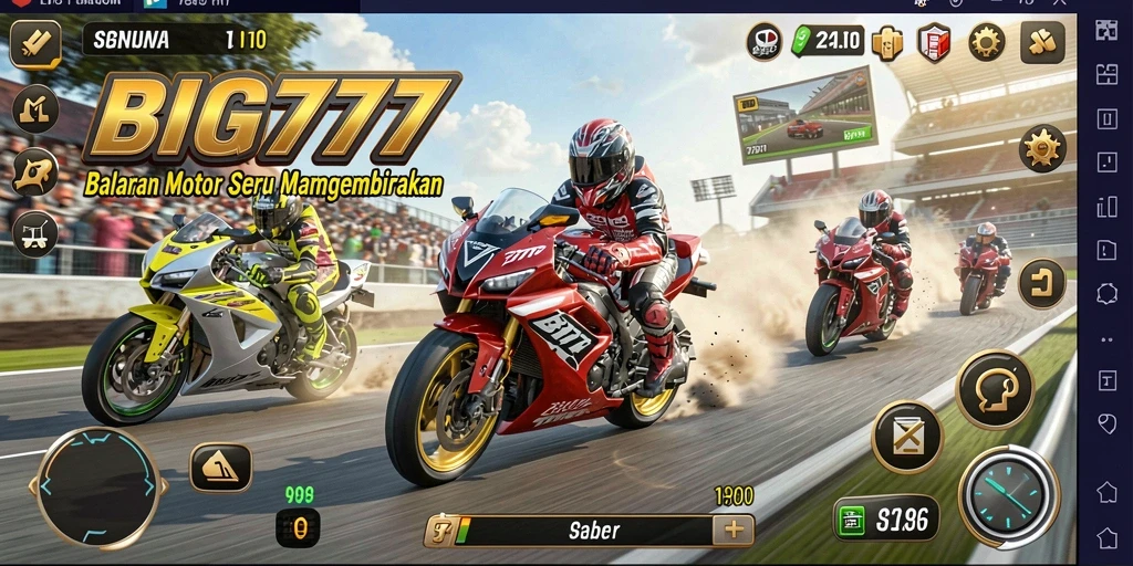 Gameplay seru balapan motor di BIG777 dengan grafis memukau.