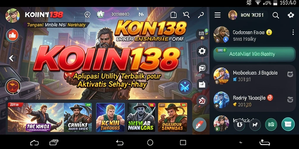 Screenshot KOIN138 menampilkan fitur pengingat yang intuitif dan mudah dipahami.