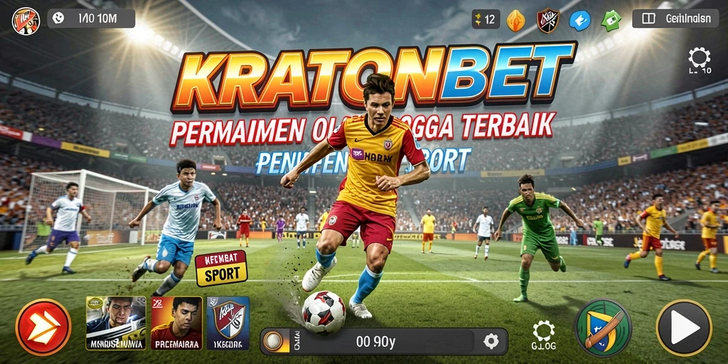 Tampilan gameplay yang menarik dan interaktif dalam KRATONBET.