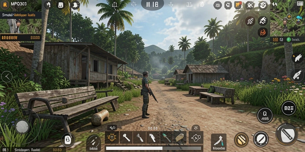 Tampilan gameplay MPO303 yang menampilkan aktivitas sehari-hari yang menarik.
