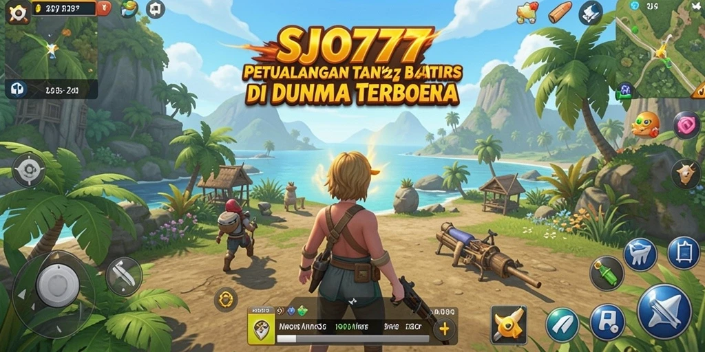 Gameplay SJO777 yang menampilkan eksplorasi dunia terbuka yang luas.