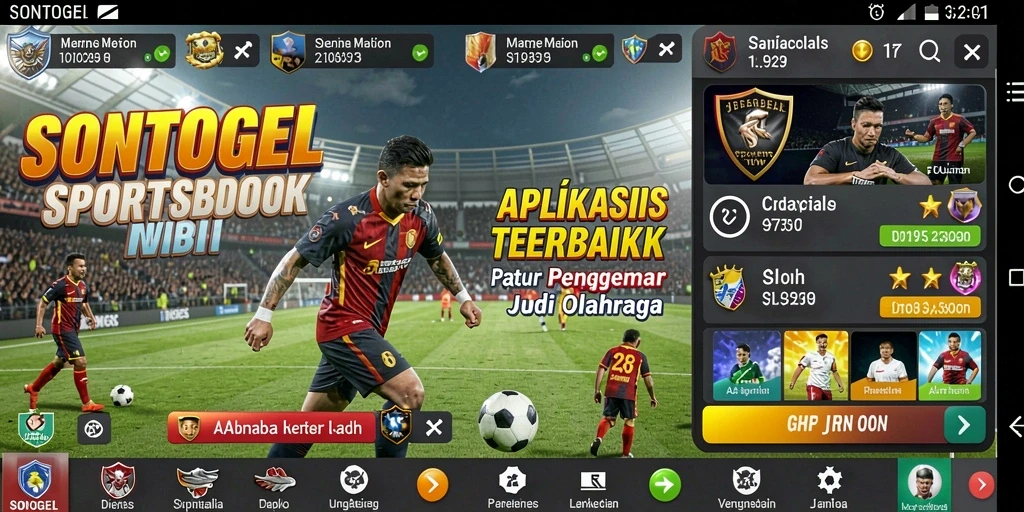 Tampilan screenshot dari gameplay Sportsbook di SONTOGEL.