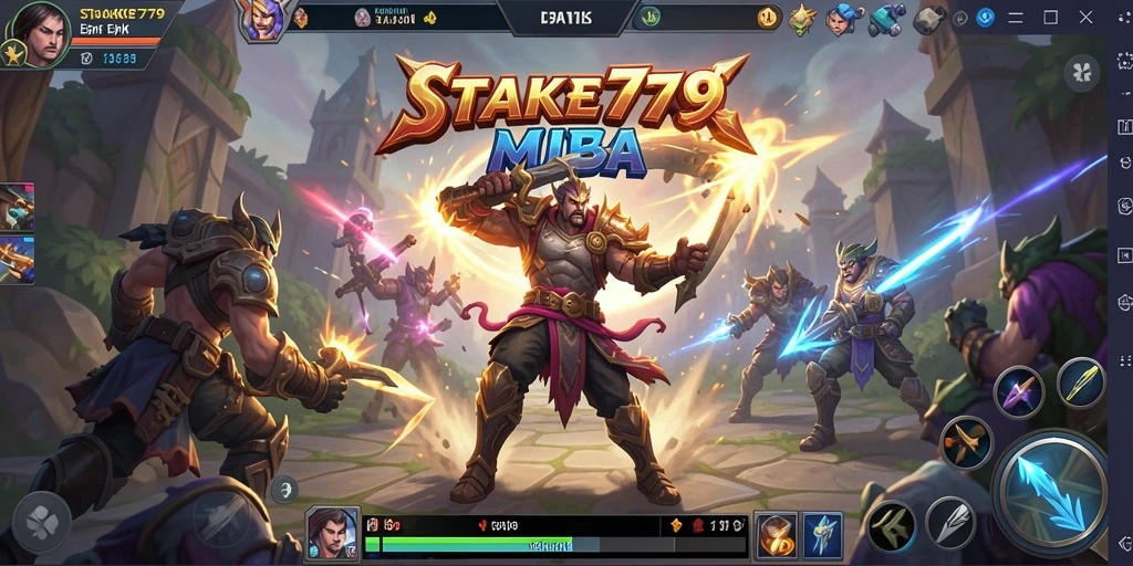 Tampilan gameplay menegangkan dalam STAKE779 yang penuh aksi.