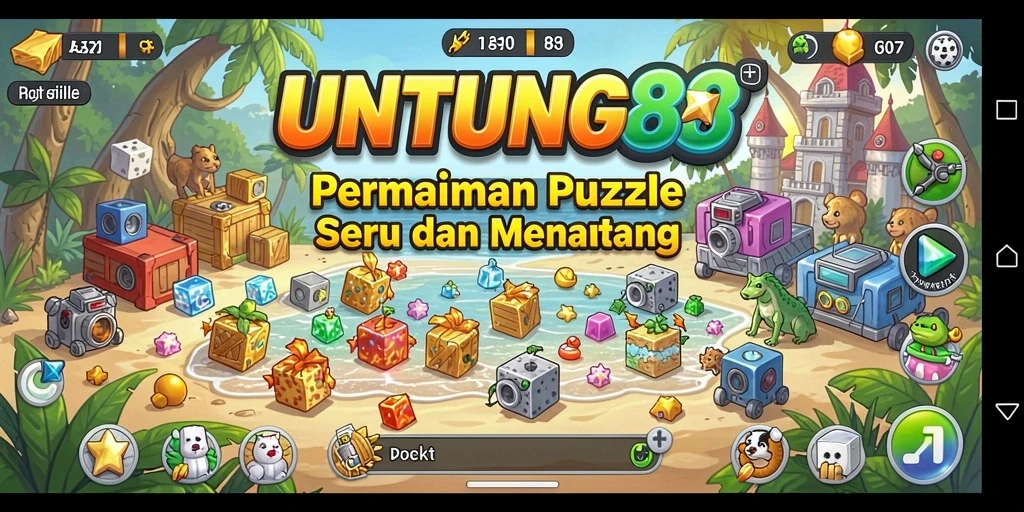 Tampilan menarik dari gameplay UNTUNG88 dengan tantangan Puzzle.